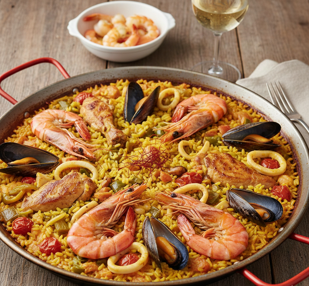 Mixed Paella Recipe